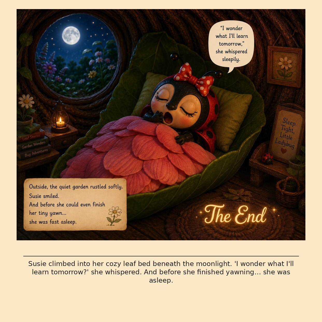 The End page